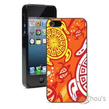 Orange Sea Turtles Protector back skins mobile cellphone cases for iphone 4 4s 5 5s 5c