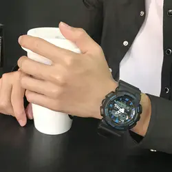 Подростковые часы мужские средние школьные студенты водостойкие светящиеся цифровые спортивные электронные часы для мальчиков младших