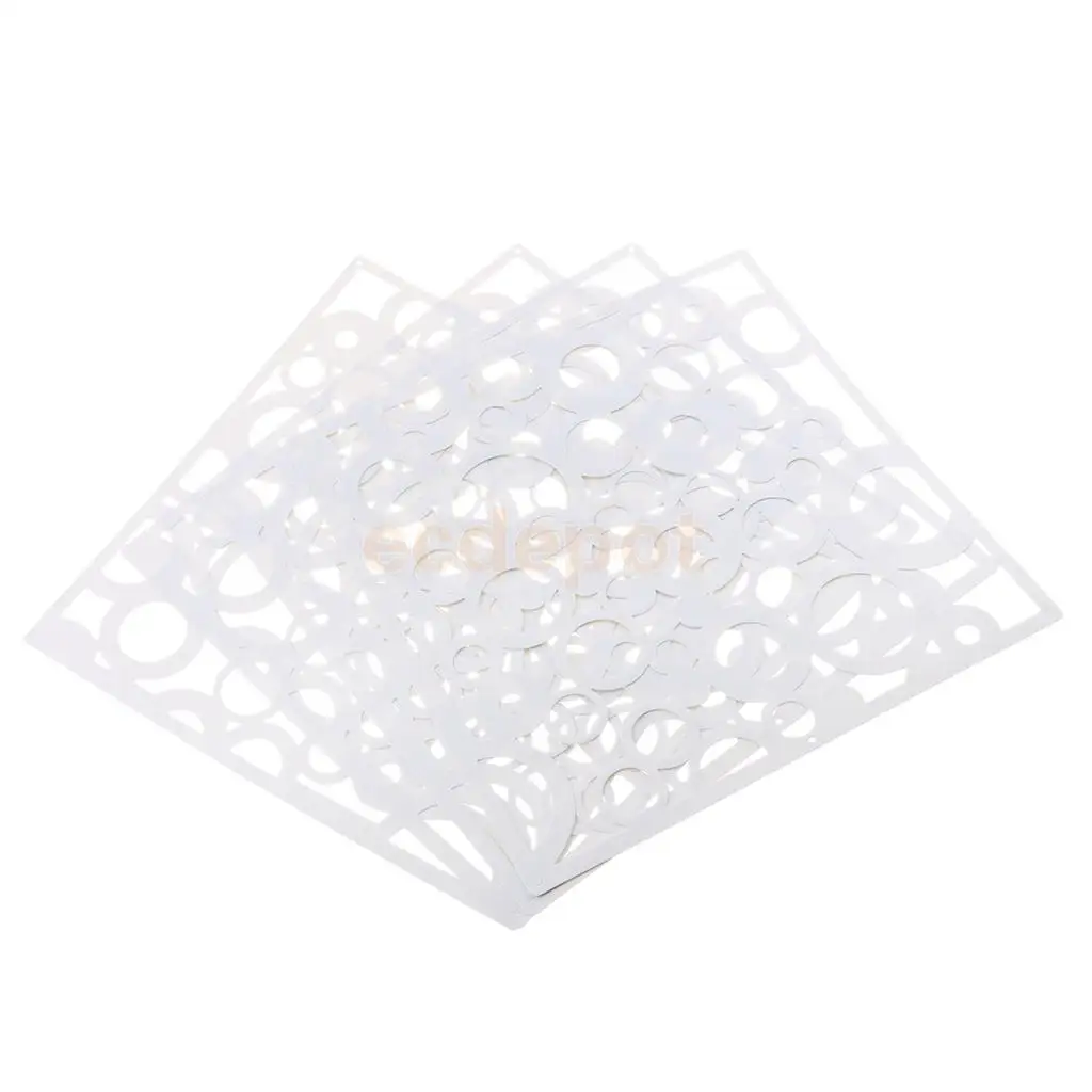4 piezas paneles divisores de habitación pantalla plegable PVC paneles de pared de partición colgante y anillos adaptadores