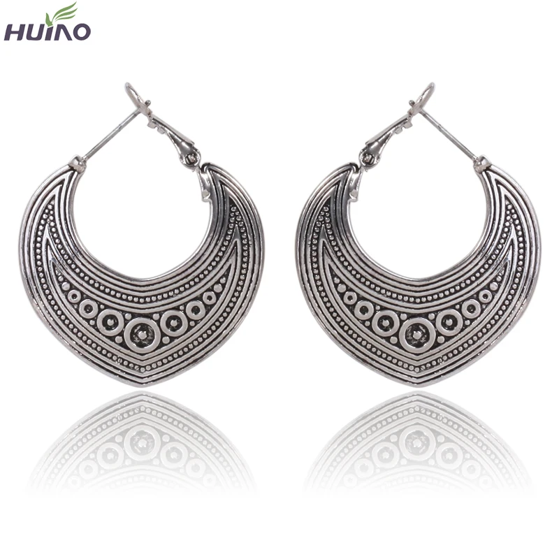 

Heart Shape Unique Design Vintage Women Earrings 2016 Trendy