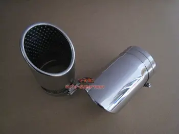 

CHROME EXHAUST MUFFLER TIP For audi A5 2.0 2door 2008-