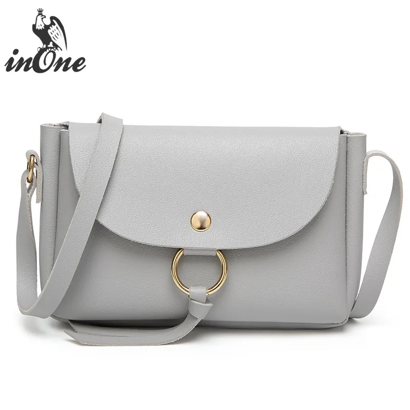 

INONE Ladies Hand Bags Cell Phone Messenger Shoulder Crossbody Bags for Women 2019 Vegan Leather Phone Bag Loop Purse Handbag