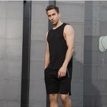 Мужская быстросохнущая майка, майка для бега, летняя, для фитнеса, без рукавов, Мужская Нижняя майка, топ для спортзала, для мужчин, свободный спортивный жилет, одежда, Топ