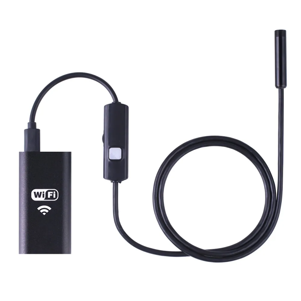 

HD 720P Mobile Phones Computer Wireless WIFI Endoscope 70 Degree View Angle 2.0 Mega Pixel Endoscope For Android 5M