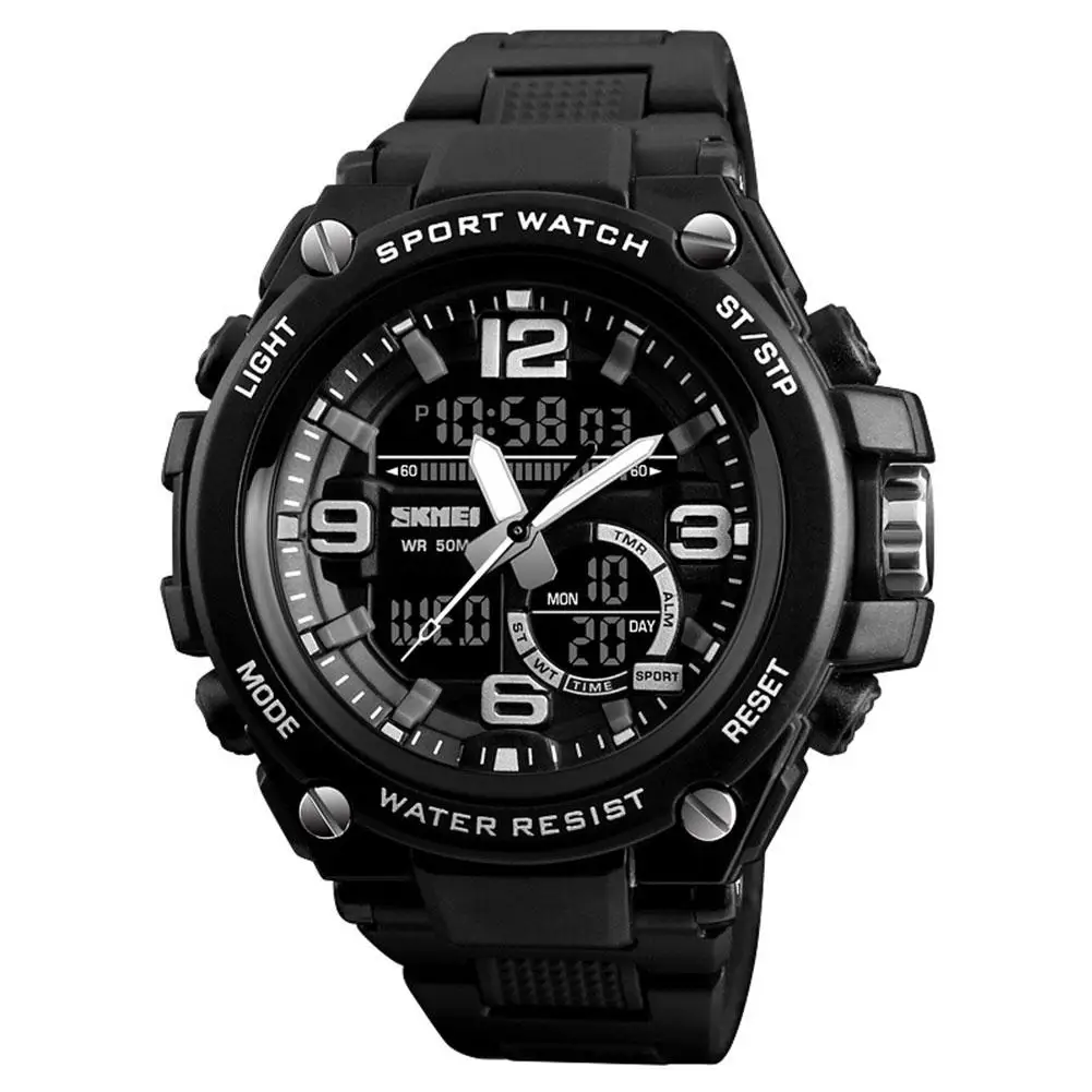 

Multifunction Waterproof Luminous Sports Leisure Military watch men Men Sport Analog Digital Wrist Watch relogio
