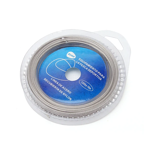 Best Price 1PCS Fishing steel wire Fishing lines 10m max power 7 strands super soft wire lines Cover with plastic Waterproof GSX Best Price 1PCS Fishing steel wire Fishing lines 10m max power 7 strands super soft wire lines Cover with plastic Waterproof GSX