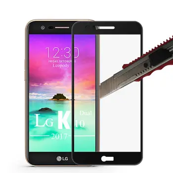 

3D Tempered Glass For LG K10 2017 k 10 2017 M250 LG-M250 Screen Protector fOR lg M250N M250E M250DS x400 400 sklo glas an mobil