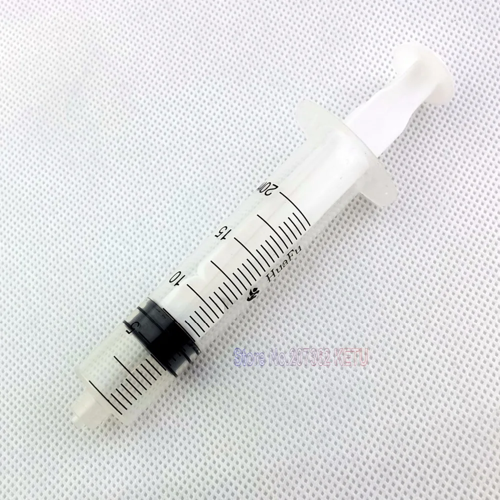 

Plastic 20ML Bird Feeding Syringe LUER LOCK
