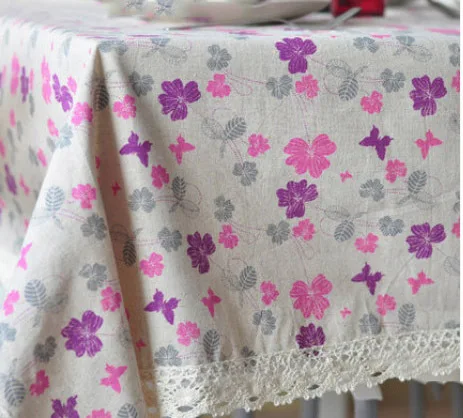 Linen Table Cloths Handmade Embroidery Table Cloth...