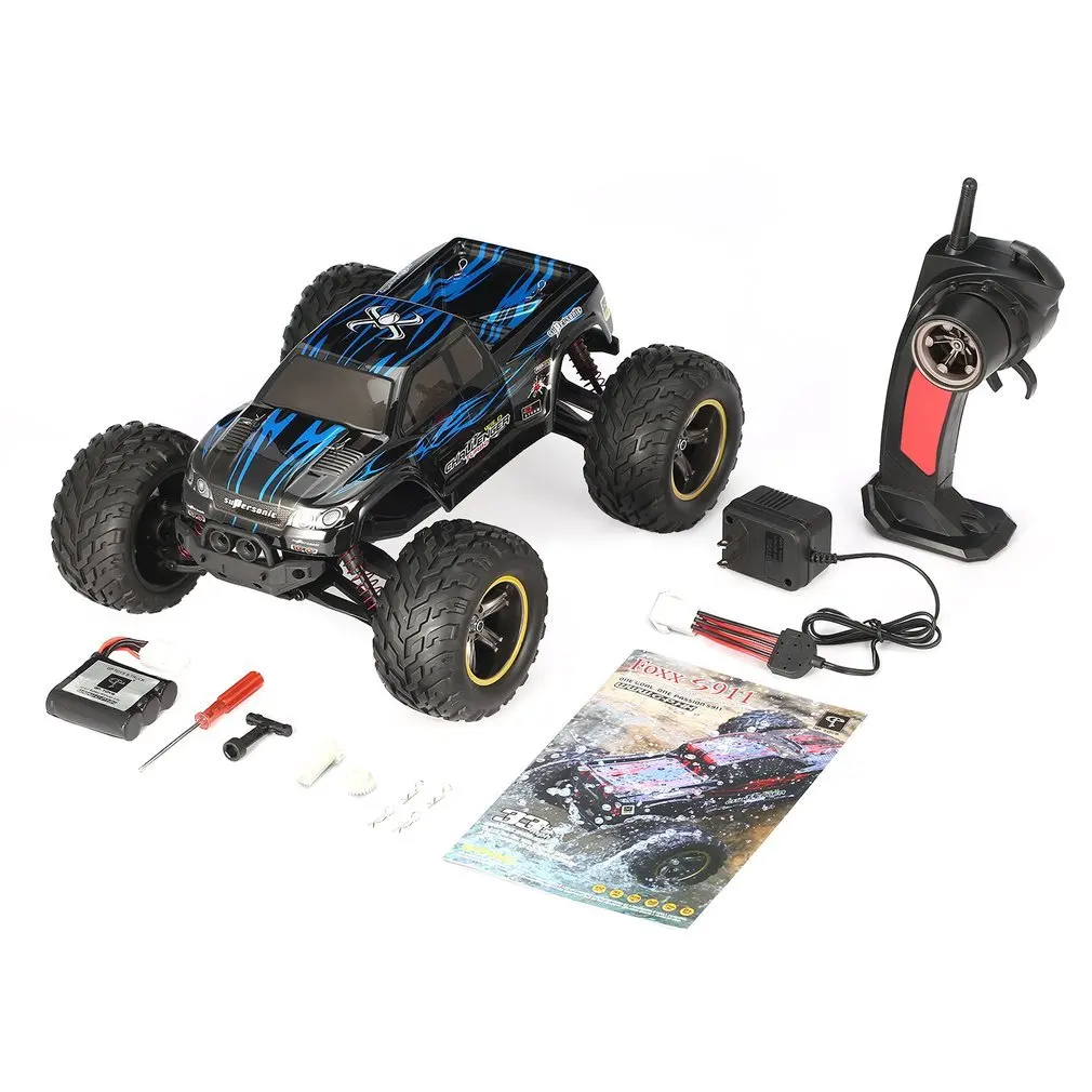 

GPTOYS Foxx S911 RC Car 2.4GHz 1/12 Scale RC Car 2WD 40km/h High Speed Big Wheels Off-Road Truck Super Power Electric Car