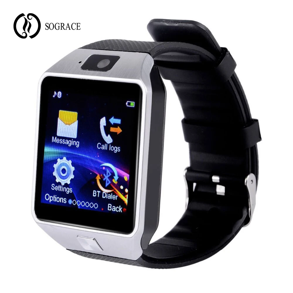 preço DZ09 Relógios Inteligentes Com Câmera Bluetooth Esporte Wearable Dispositivos Tf SIM Smartwatch Para Android IOS Para iPhone X XS XR XS MAX