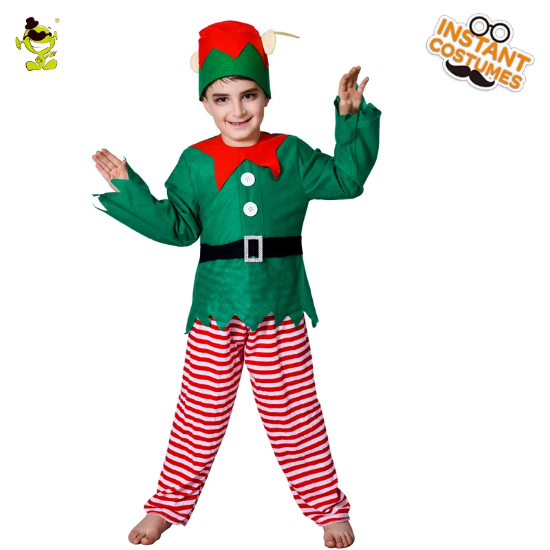 Изумрудно зеленым бело серые костюмы для маленьких мальчиков Рождественский