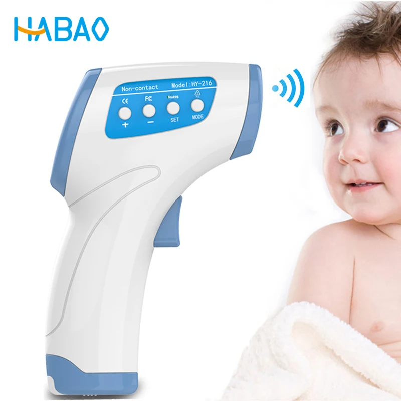 Baby Care Infrared Digital Thermometer Gun Non-Contact IR Forehead infant Ear Temperature Measurement Thermometer