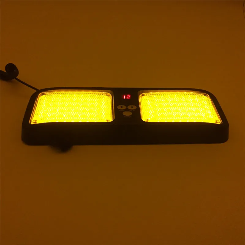 Strobe Light 8 LED 12V coche Advertencia lámpara de emergencia barra con ventosa