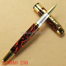 Высококачественные школьные канцелярские товары JINHAO 250 красные и черные шариковые ручки с роликами металлические ручки для письма