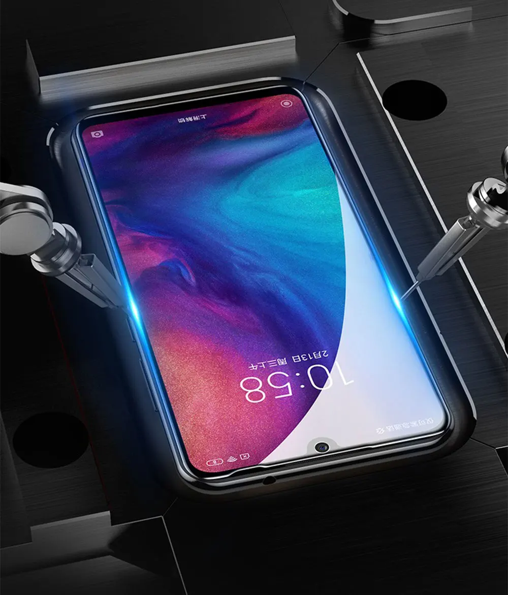 Закаленное стекло на весь экран для Xiaomi Redmi 7, Защитная пленка для экрана Xiomi Redmi7