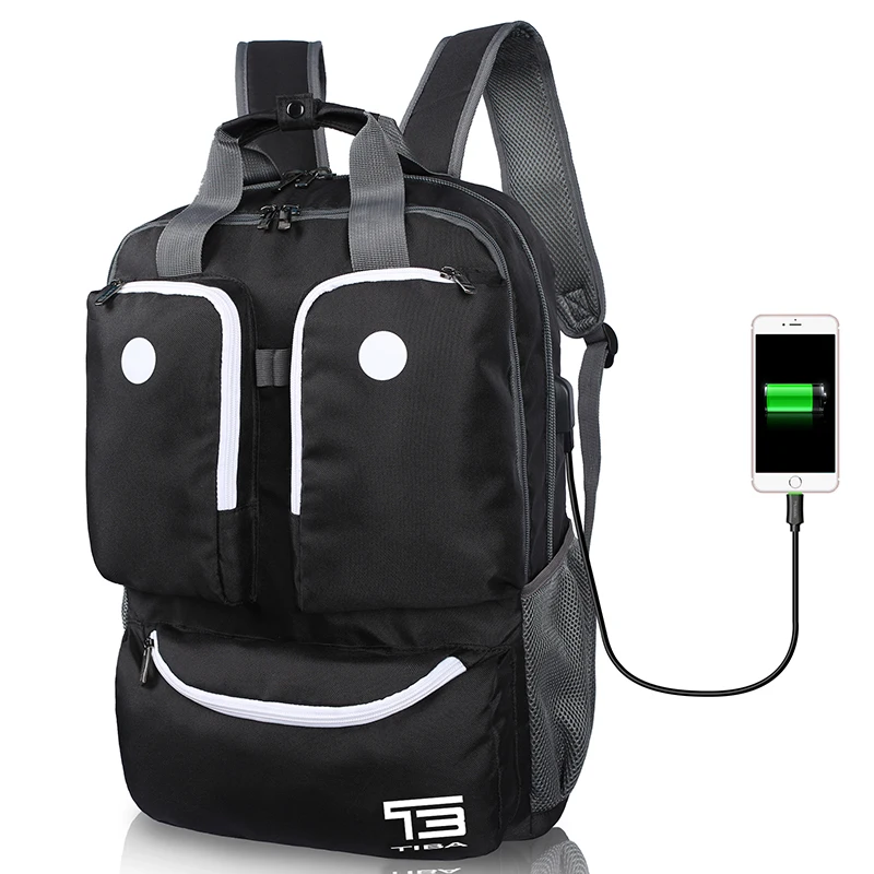 

Men Laptop Backpack External USB Charge Computer Backpacks Male Stylish Bagpack Women Waterproof Travel Bags Designer Back Pack