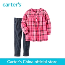 Carter s 2pcs baby children kids 2 Piece Neon Flannel Tunic Jegging Set 279G073 sold by