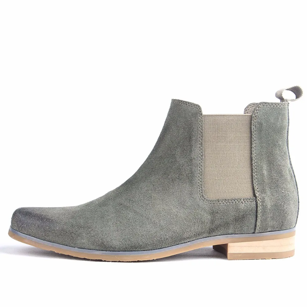 Designer men shoes luxury brand Chelsea mens boots shoes