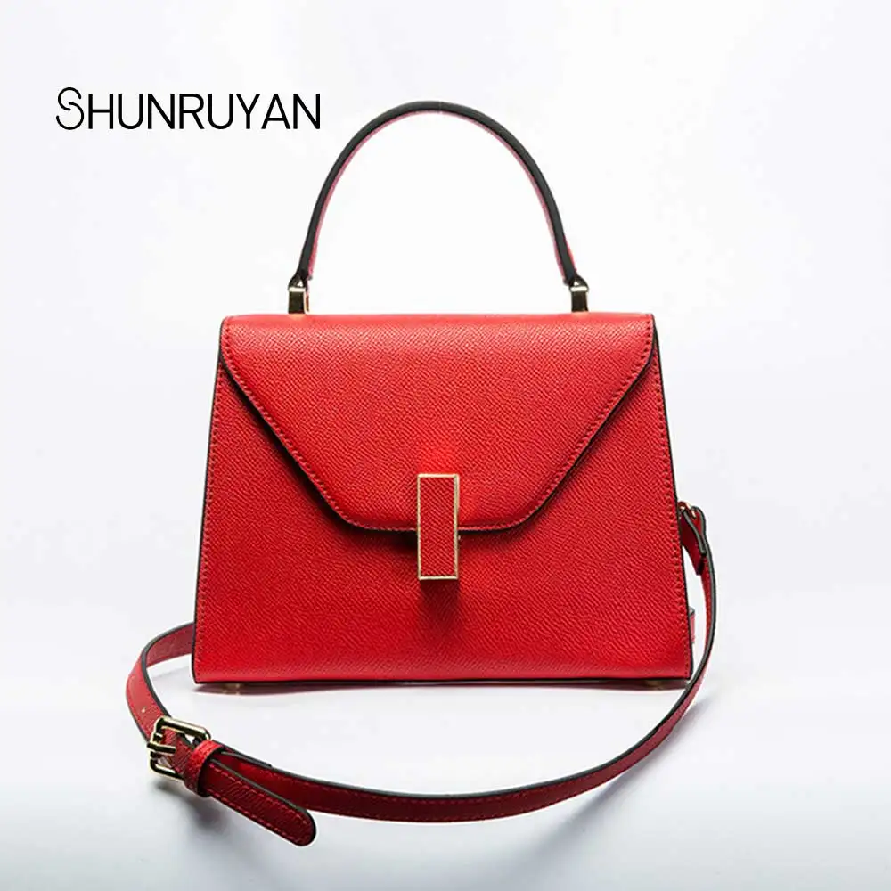 

SHUNRUYAN 2019 Brand Design Fashion with Casual Totes Women Bag Handbag Shoulder Bag Crossbody Bag Ladies Bag