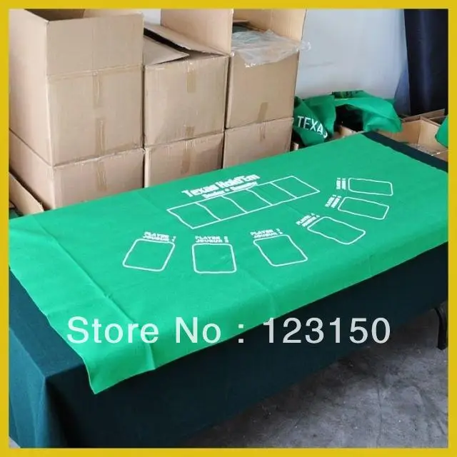 ZB 004 Нетканая ткань Texas Holdem скатерть Зеленый Войлок 90*180 см|cloth fabric|cloth table clothsfelt felt |