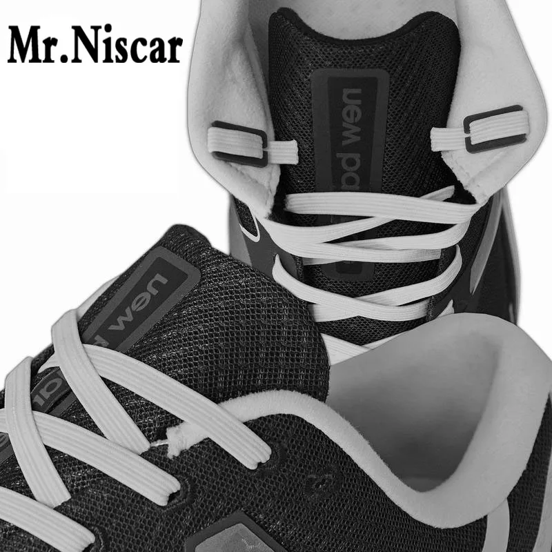 Mr.Niscar 1 комплект/8 шт. шнурки без шнурков плоский якорь пластиковые для обуви