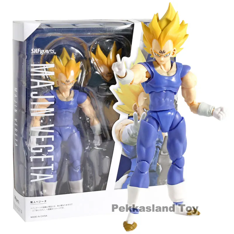 СВЧ SHFiguarts Dragon Ball Z Majin Вегета из ПВХ фигурку Коллекционная модель игрушки