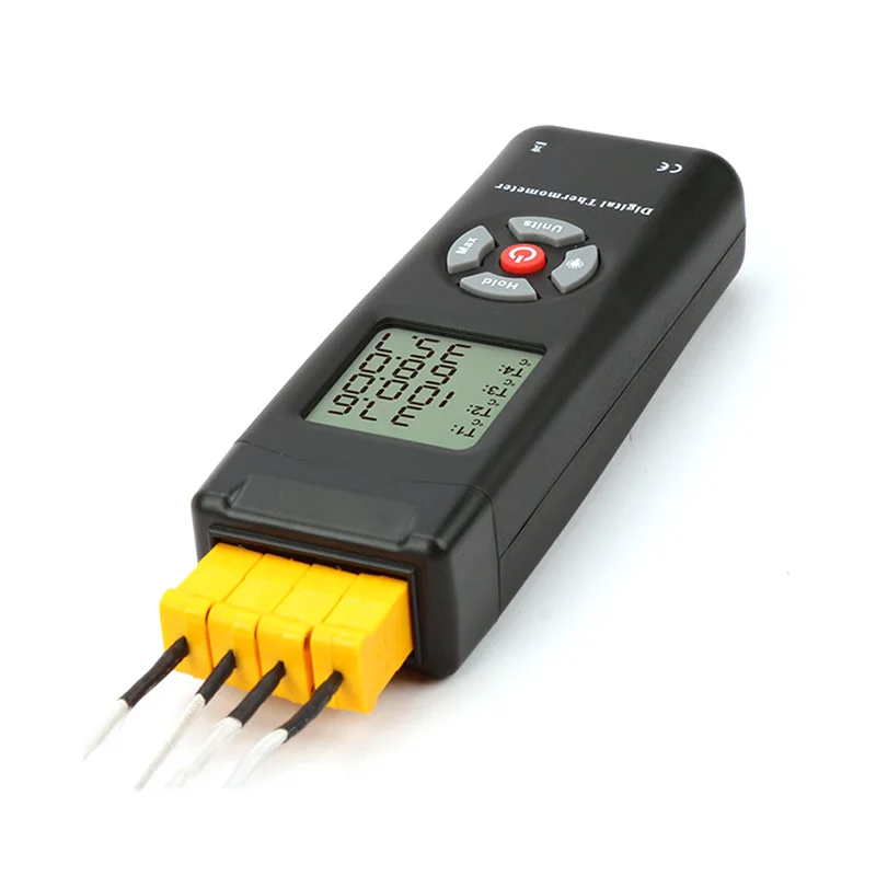 Tl-Tk04 4 канальный K Тип регулятор температуры с термопарным цифровой Дисплей термометр регулятор температуры с термопарным Сенсор