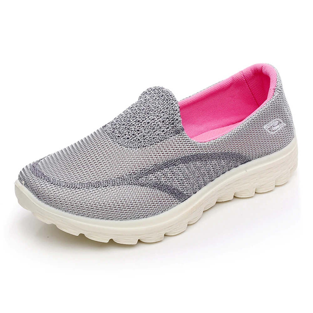 New Women Sport Walking Shoes Performance Woman Breathable Mesh Soft ...