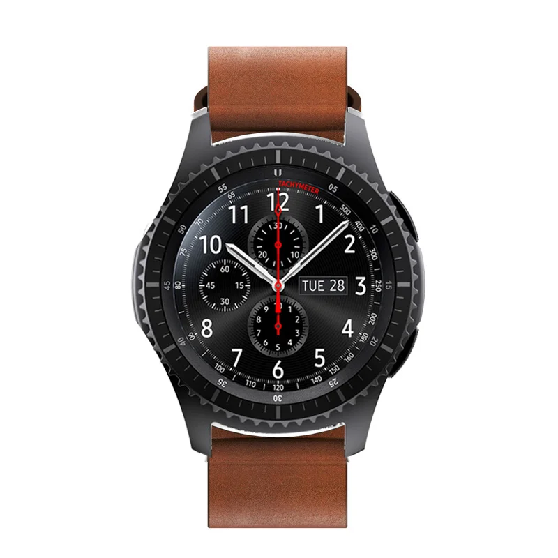 Huami Amazfit GTR 47 мм наручные часы на кожаном ремешке ремешок для Galaxy Watch 46 мм/gear S3 Frontier 22 мм браслет для huawei Watch GT 2