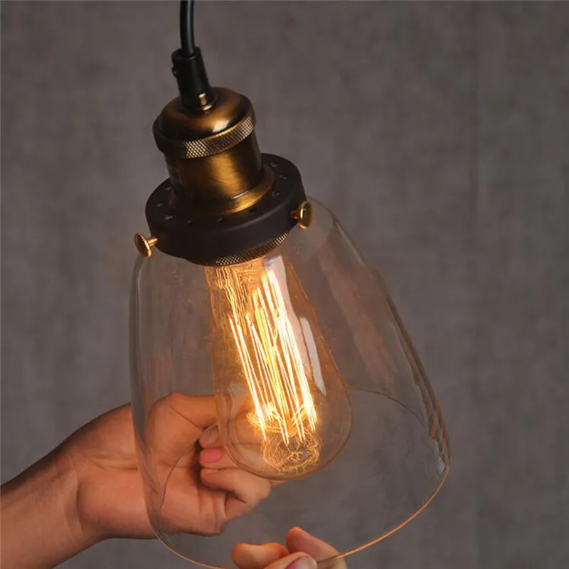 Retro Vintage Industrial Pendant-5