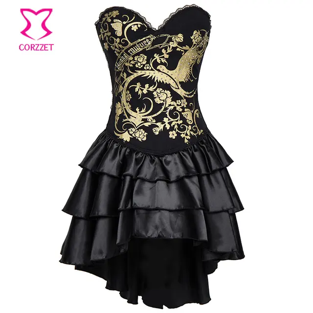 robe corset noir