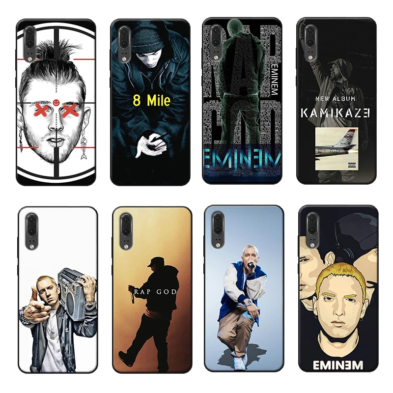 Чехол для телефона Eminem роскошный мягкий чехол Huawei P10 plus 20 pro P20 mate Lite экологически