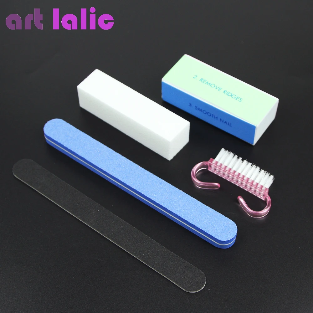 Buy 5Pcs Nail Files Nail Buffer Professional Nail