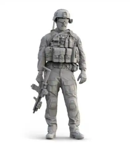 

Фигурка солдата, 1/35, набор из Неокрашенная модель, в разобранном виде