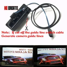 HE CREATE Car Trunk Handle Camera Rear View Camera for BMW E60 E61 E70 E71 E72 E82 E88 E84 E90 E91 E92 E93 X1 X5 Parking Camera