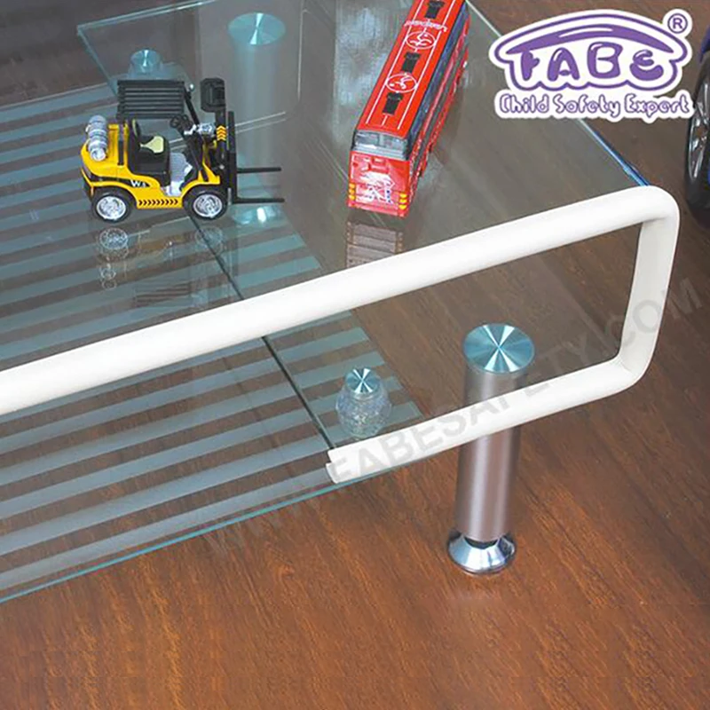 2M Baby Safety Products Furniture Guard Strip Glass Table Edge Crash