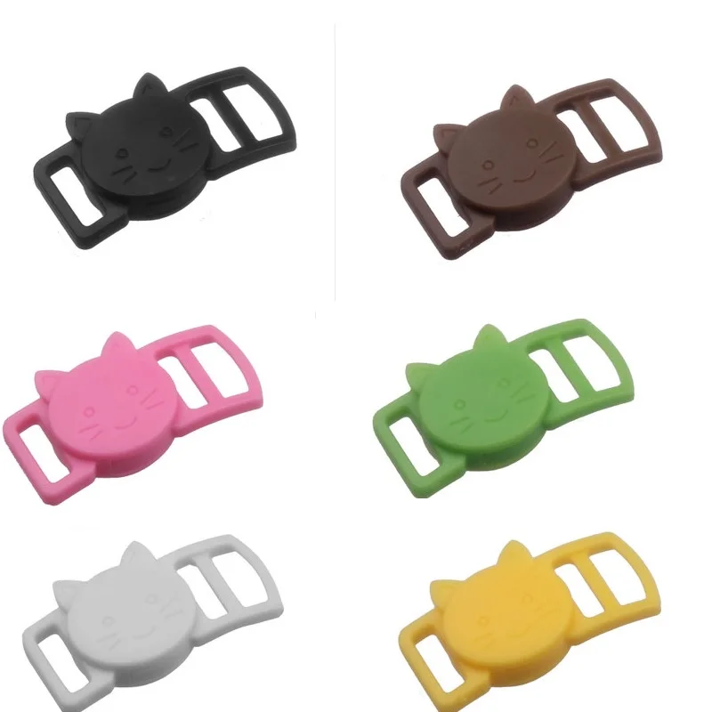 

New hello Kitty 10mm plastic buckle clothing bag belt straps buckle fastener Pet dog cat animals collar belt buckles 100pcs/lot