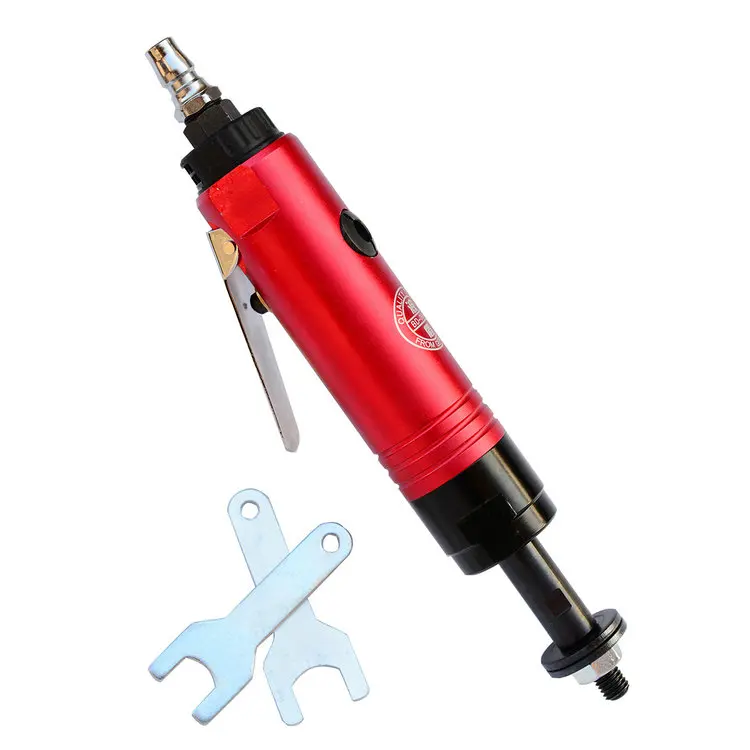 Pneumatic sand machine with eight octagonal straight sand edge sander