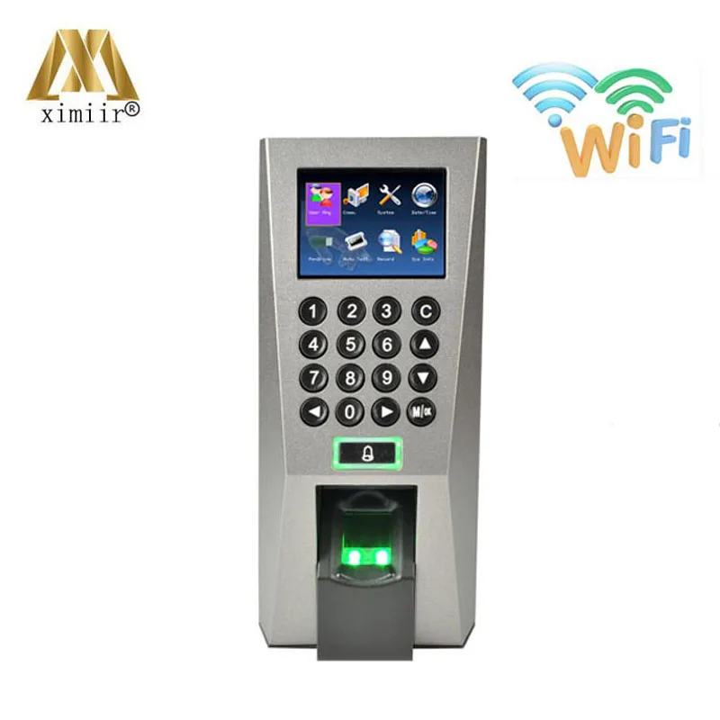 ZK F18 Wi Fi функция биометрический контроль доступа по отпечаткам пальцев и время