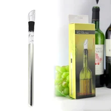 Для охлаждения вина из нержавеющей стали охладитель пива напитков Замороженные палки заморозка для льда Бар Инструмент Stick с вином Pour палочка для охлаждения вина охладитель