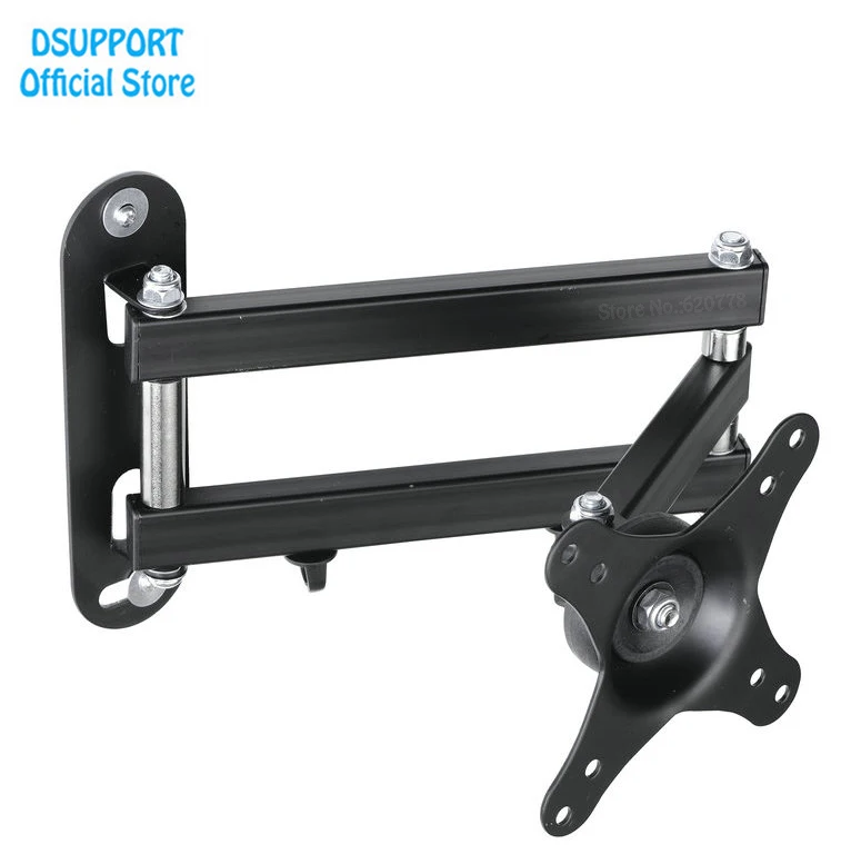 Dsupport MA2720 Articulating Arm tv Mount 180 с вращением; для телевизора плазменный настенный кронштейн lcd для 1"-26" ЖК ТВ-экраны