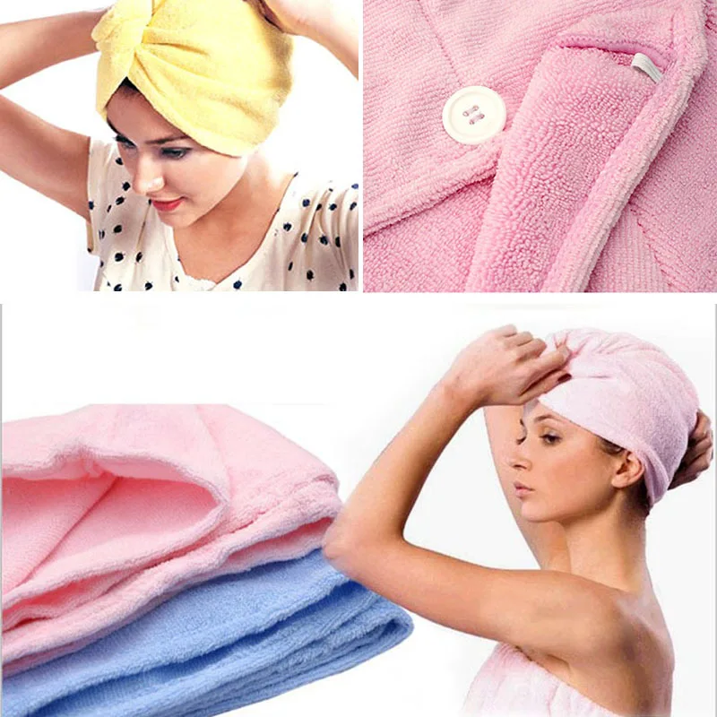 Magic Hair Drying Hat Quick Dry Bath 