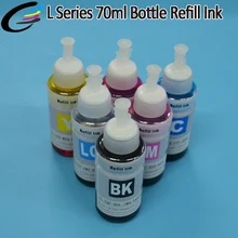 T6741-T6746 заправка чернильных картриджей чернила для Epson L801 L810 L850 принтер