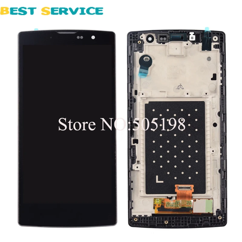 

Black LCD For LG Magna H502F H500F H500R H500N Y90 LCD Display with Touch Screen Digitizer Frame Assembly Replacement