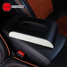 1 шт. креативный Кожаный Автомобильный подлокотник коробка коробки для салфеток для CC Magotan B7 футляр для бумажных салфеток чехол авто аксессуары для интерьера