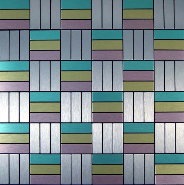 TST adhesive vinyl tile 11 sheets wholesale self adhesive metal wall mirror tiles for backsplash kitchen