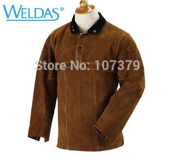 

Leather Welder Apron Open Back Leather Welder Clothing Cow Split Leather Welding Jacket