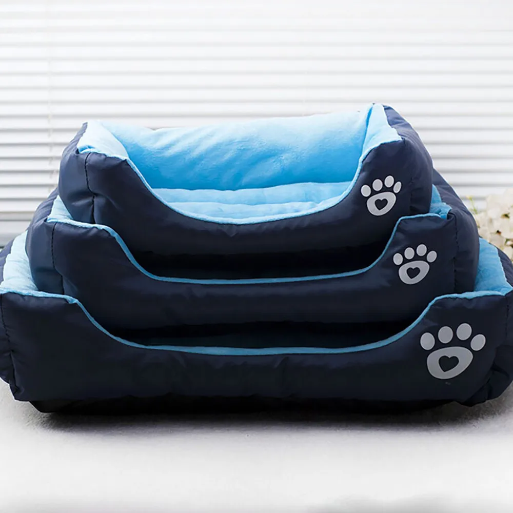 Кровать Кошка Собака Щенок подушки дом мягкая теплая собачья Конура коврик Одеяло собаки кровать Hondenmand Cama Perro Mascotas Лежанка для собаки
