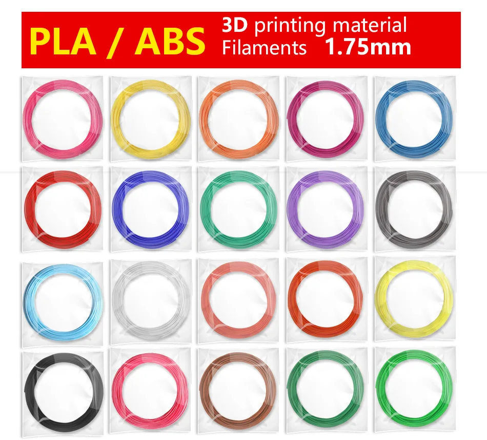 Myriwell rp100b 1,75 мм PLA 3D ручка светодиодный/ЖК-экран 3D Ручка+ PLA100M нить подарок для детей 3D ручка подарок на день рождения